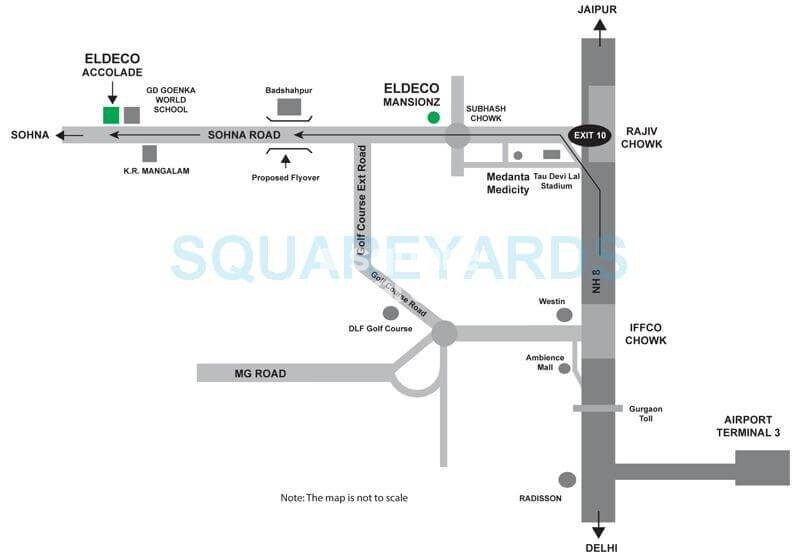 Eldeco Accolade Location Image