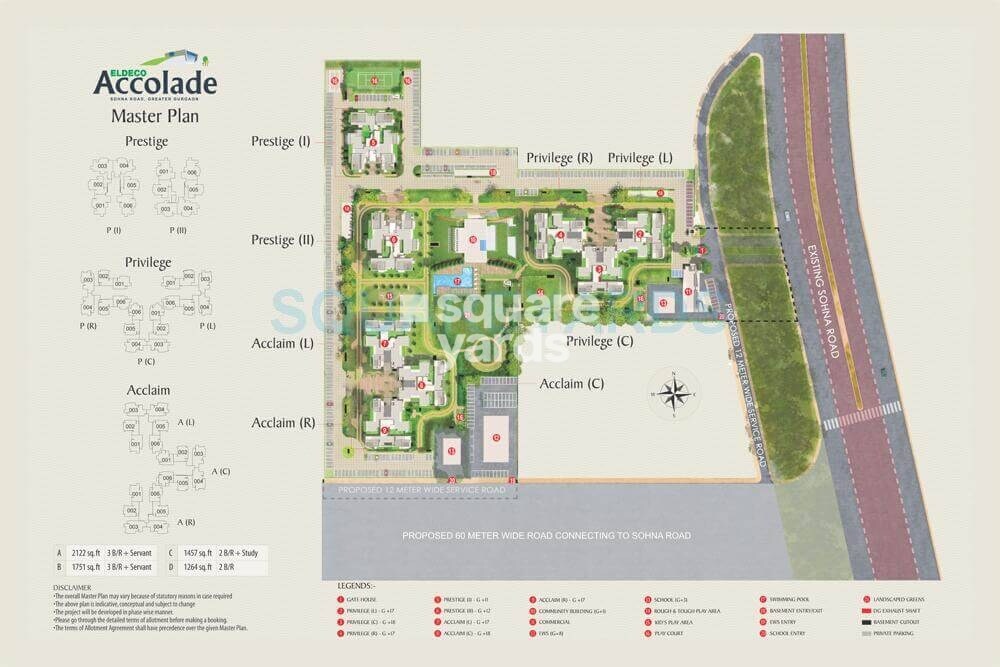 Eldeco Accolade Master Plan Image