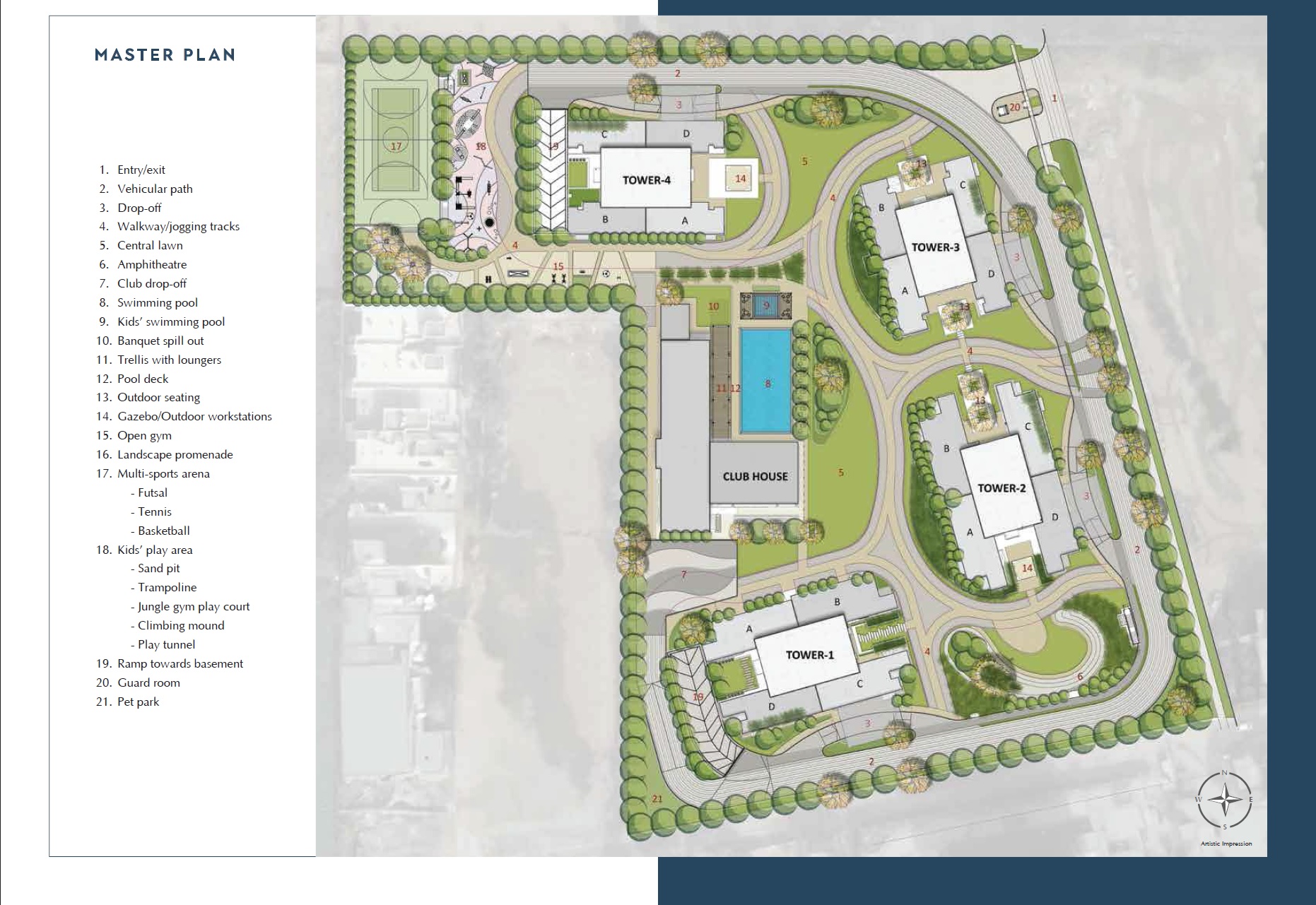 Emaar Amaris Master Plan Image