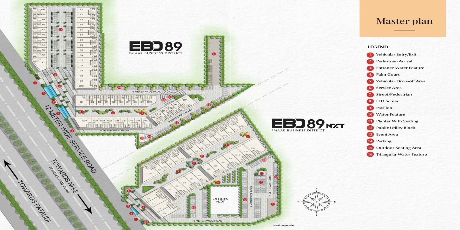 Emaar-Business-District-89-NXT_a series of photos showing a series of train tracks