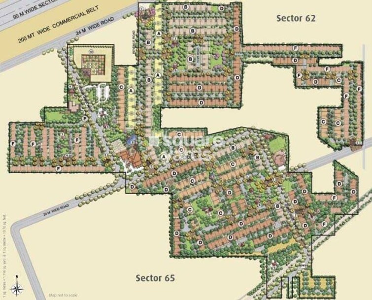 Emaar Emerald Nuevo Master Plan Image
