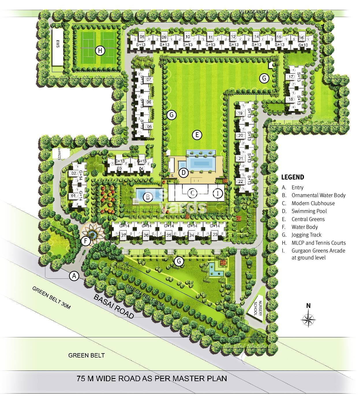 Emaar Gurgaon Greens in Sector 102, Gurgaon @ 1.65 Cr - Floor Plans ...