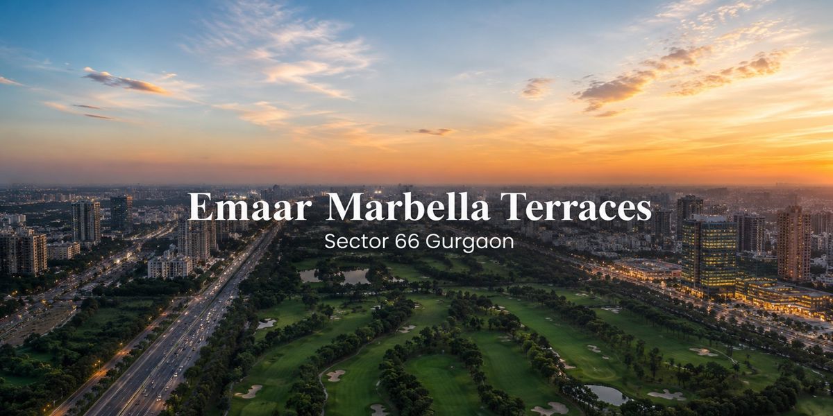 Emaar Marbella Terraces residential project in Sector 66
