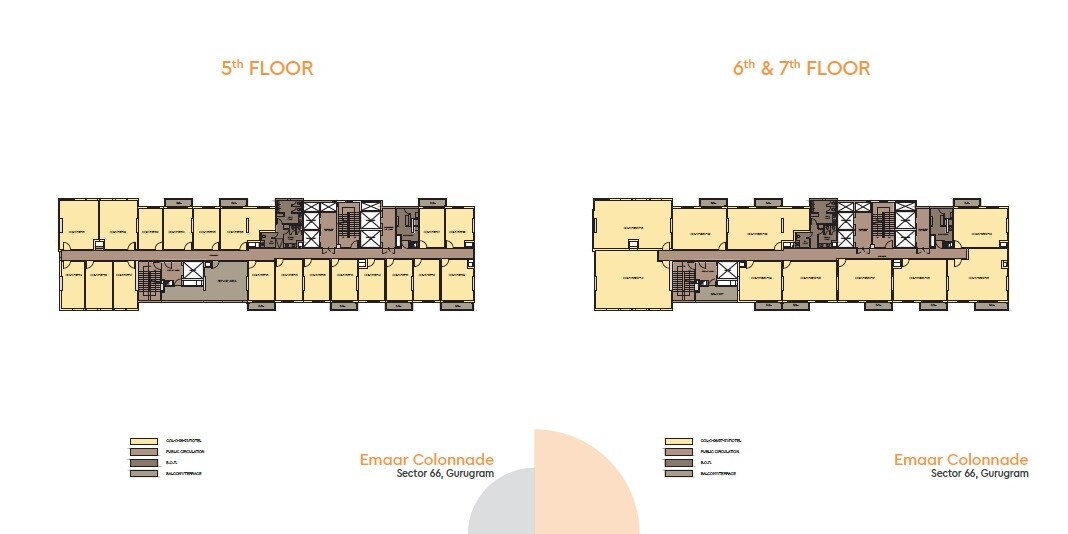 Emaar MGF Colonnade Floor Plans 4