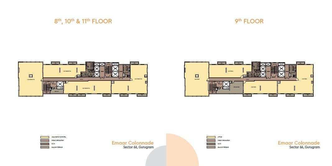 Emaar MGF Colonnade Floor Plans 5