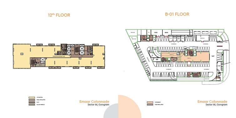 Emaar MGF Colonnade Floor Plans 6