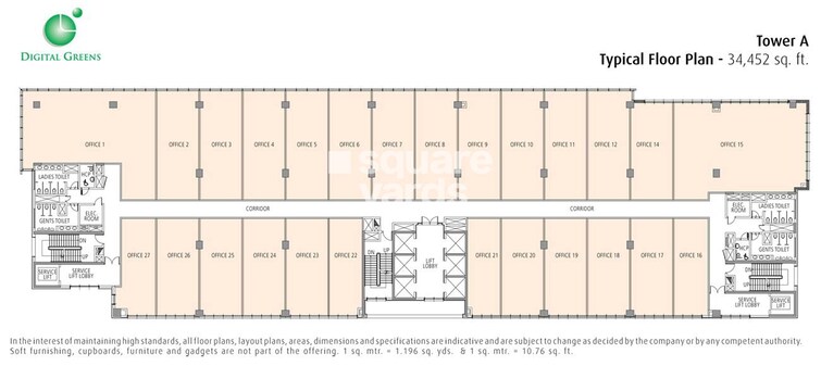 Emaar MGF Digital Greens Floor Plans 1