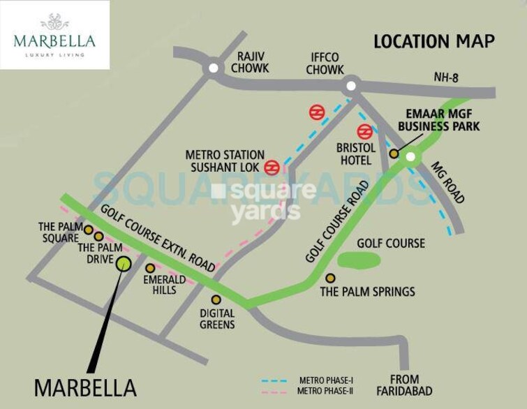 Emaar Marbella Location Image