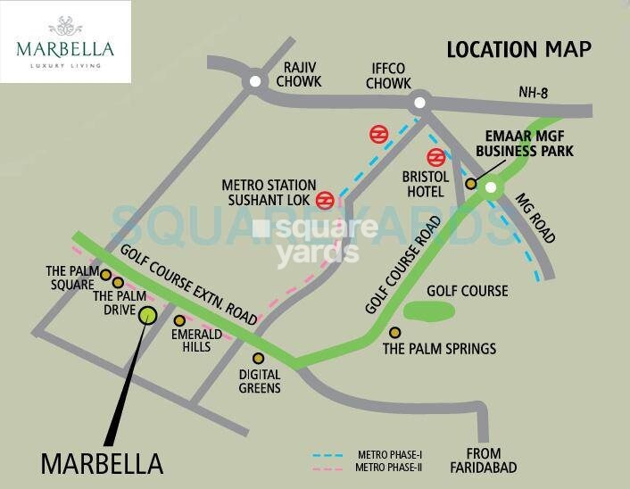 Emaar Marbella Location Image