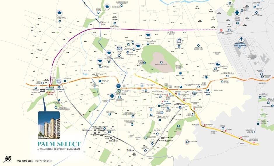 Emaar Palm Select Location Image