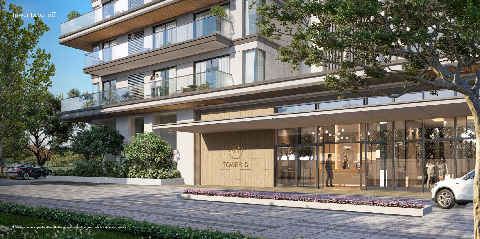 Emaar Serenity Hills Entrance View