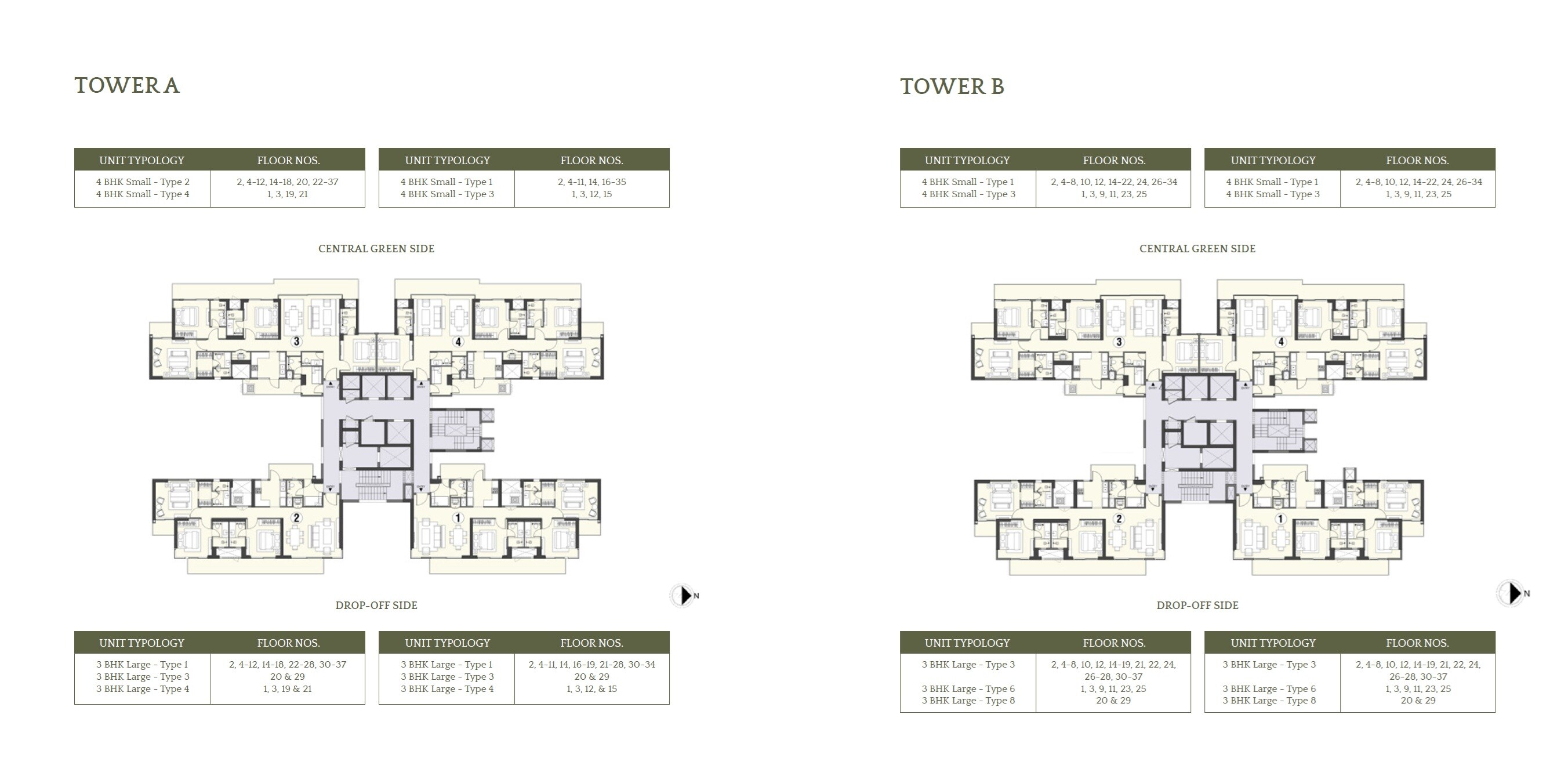 Emaar Serenity Hills Floor Plans