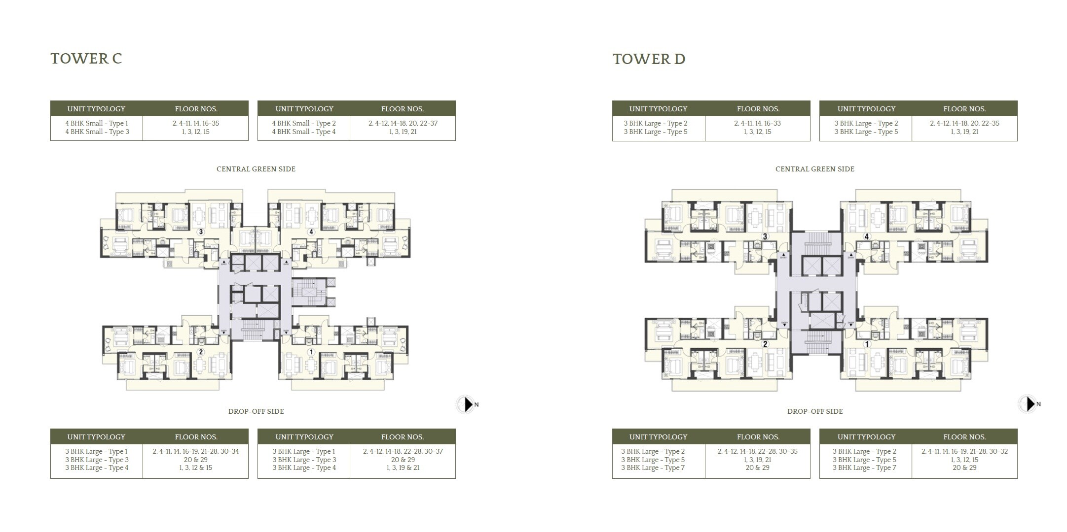 Emaar Serenity Hills Floor Plans