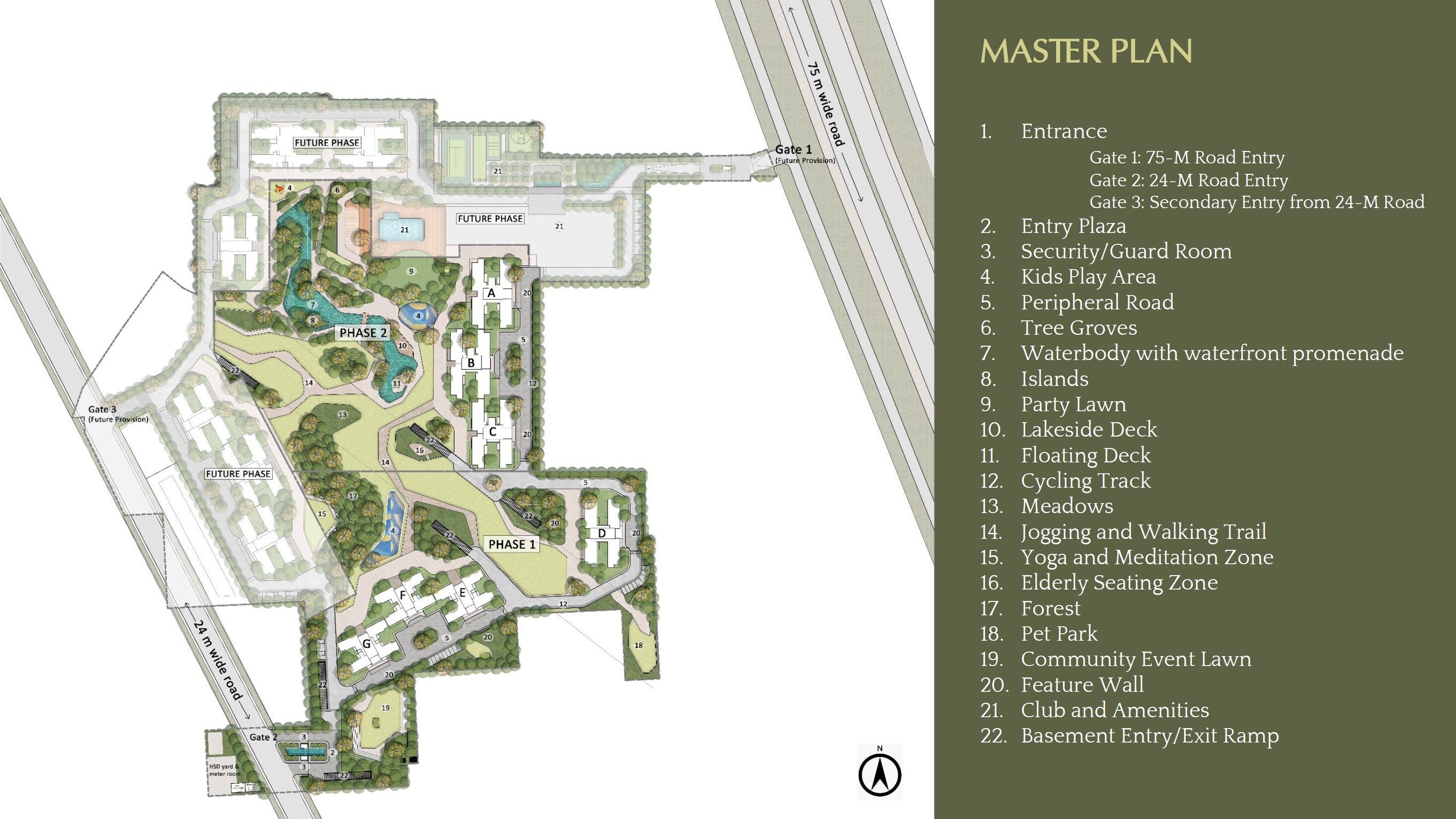Emaar Serenity Hills Master Plan 1