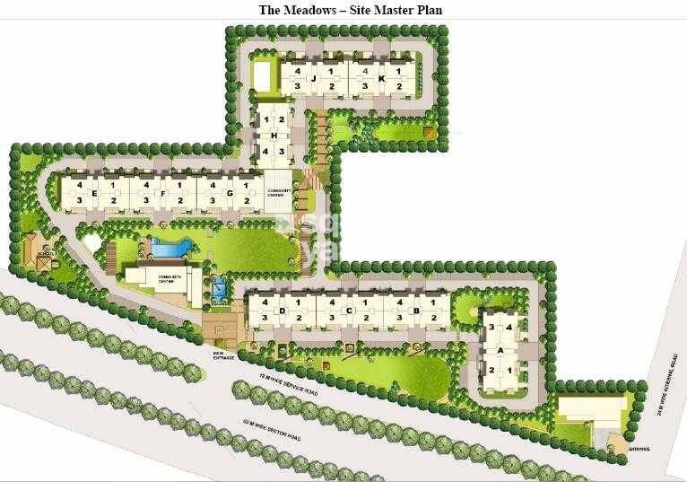 Emaar The Meadows Master Plan 1