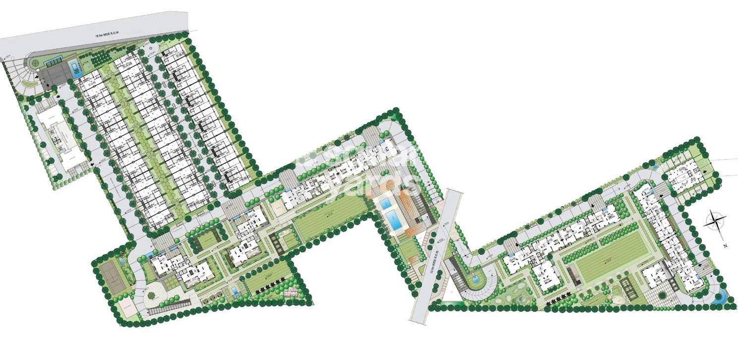 Emaar The Vilas Master Plan Image