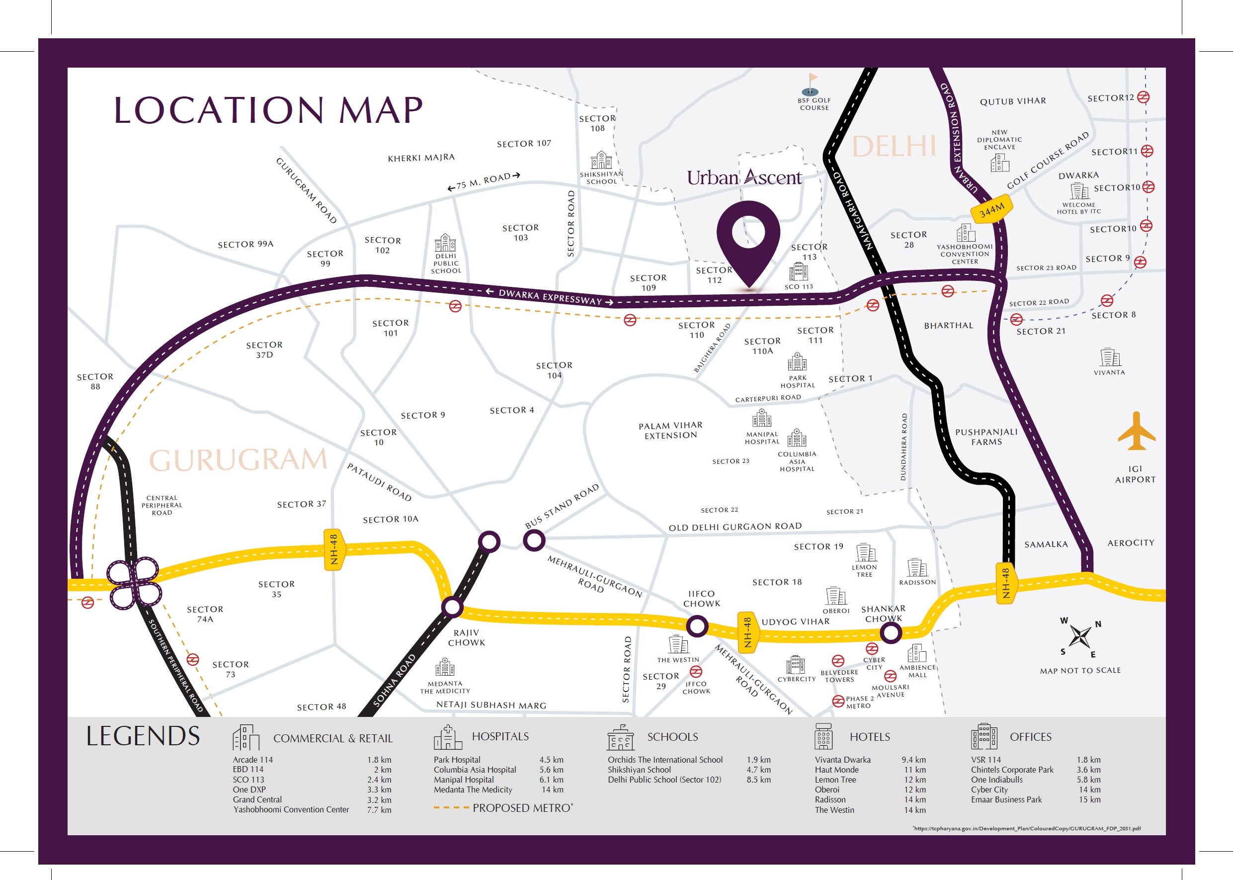 Emaar Urban Ascent Location Image