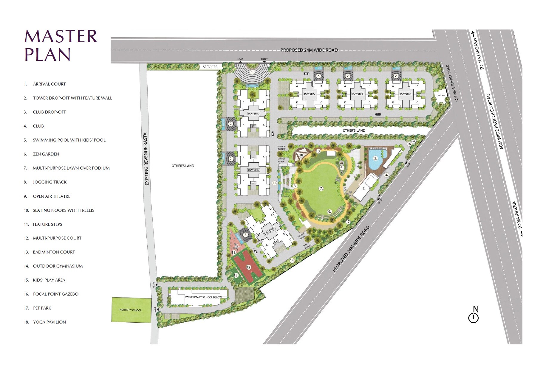 Emaar Urban Ascent Master Plan Image