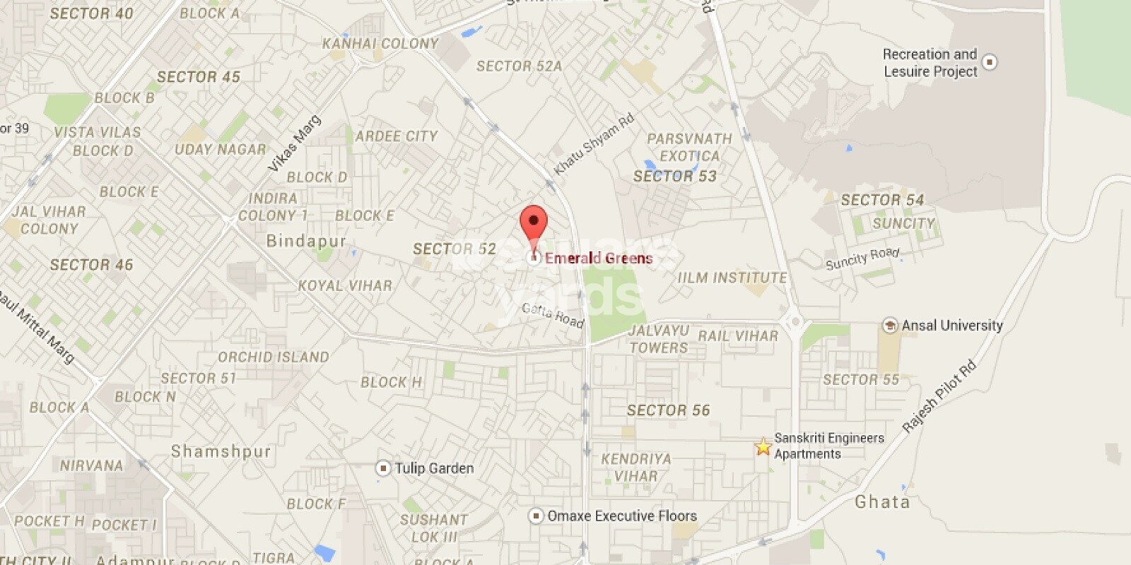 Emerald Green Location Image