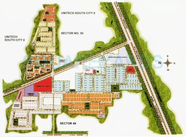 Eros Rosewood Villas Location Image