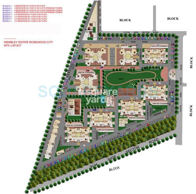eros-wembley-estate_an aerial view of a city with many different types of buildings