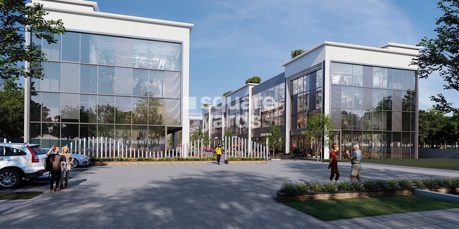 Eternal Courtyard Tower View