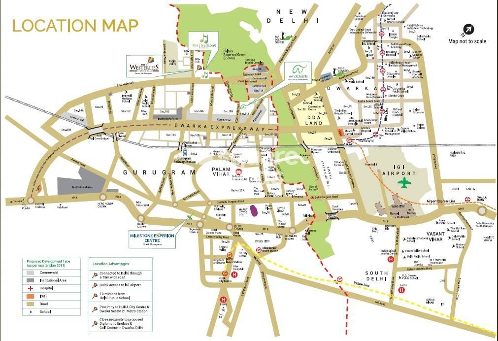 Experion 108 Heights Location Image