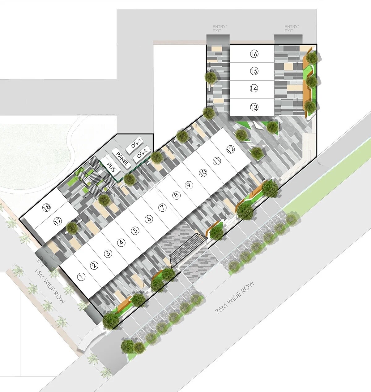 Experion Hub 108 Master Plan Image