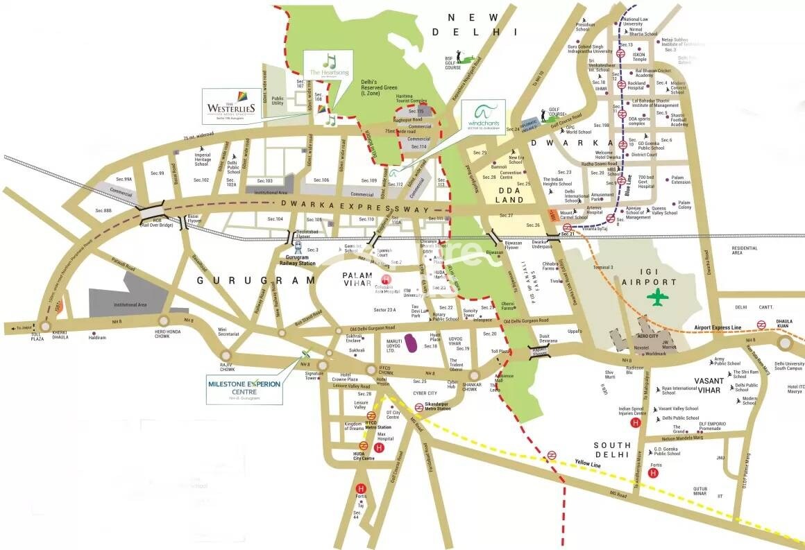 Experion The Westerlies Plots Location Image