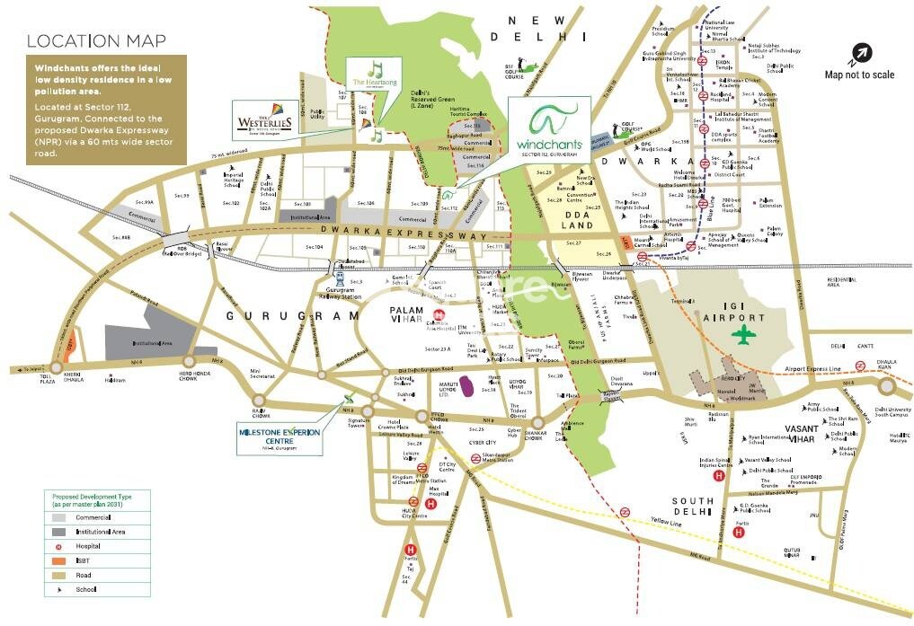 Experion Windchants Location Image