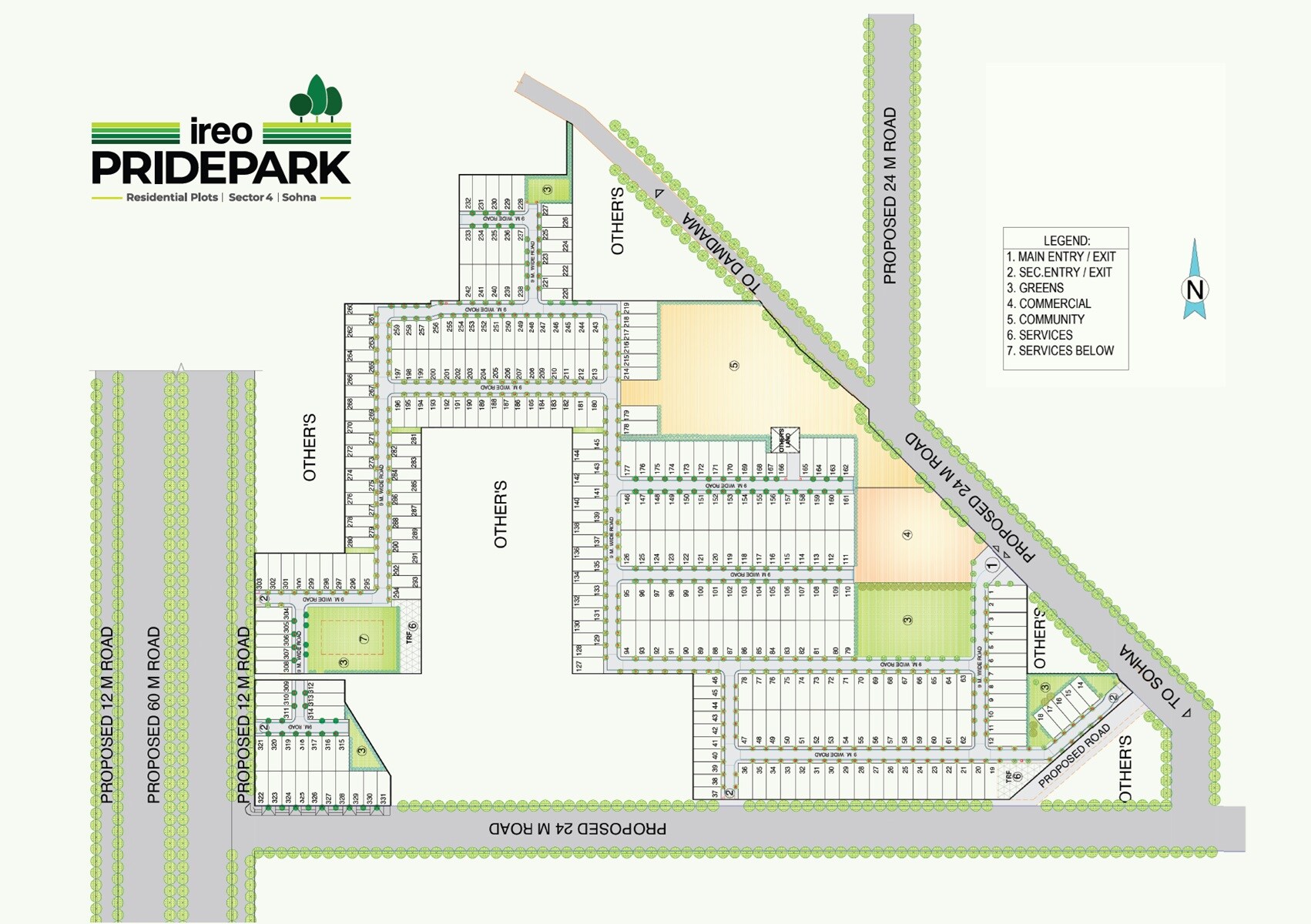 Faith Pride Park Master Plan Image