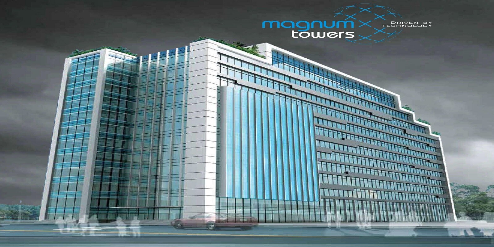 Galaxy Magnum Towers Commercial Exteriors 2