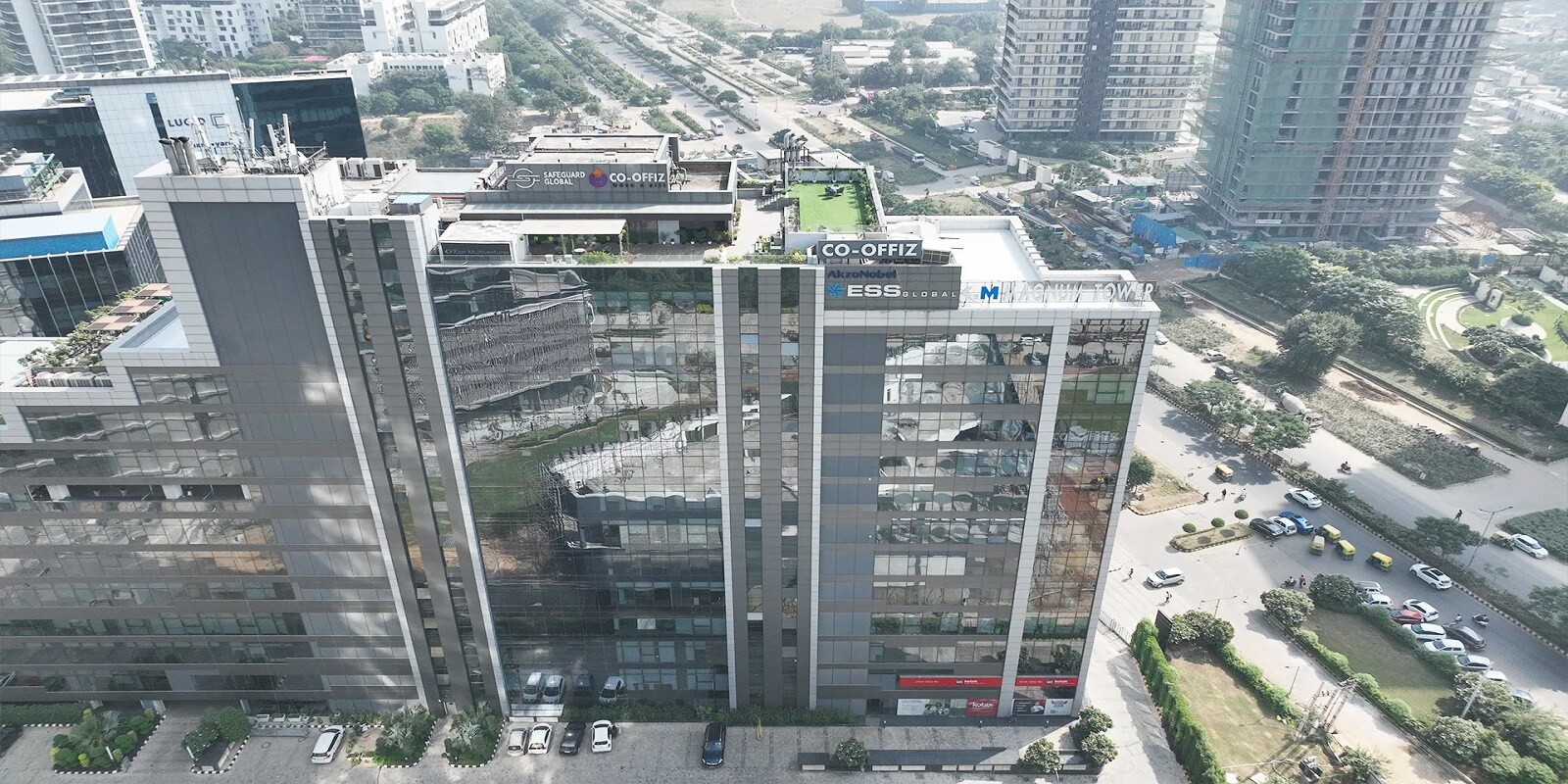 Galaxy Magnum Towers Tower View