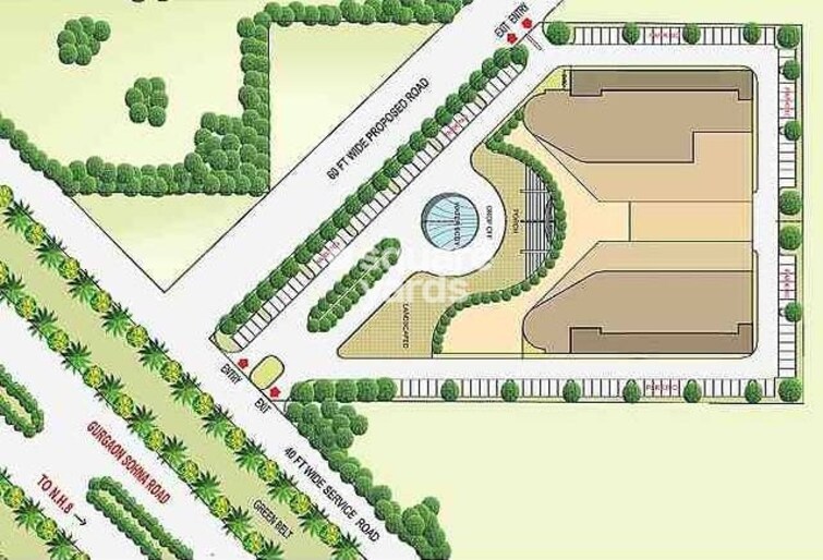 Galaxy Welldone Tech Park Master Plan Image