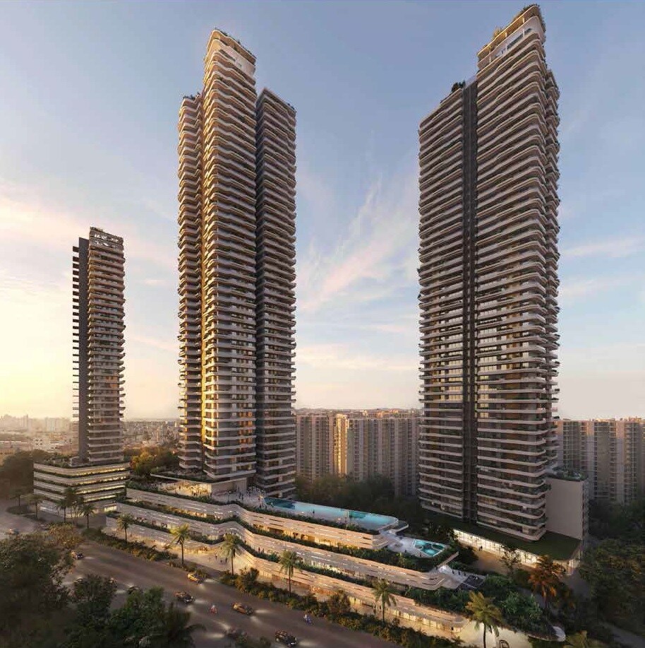 Ganga Anantam Apartment Exteriors 3