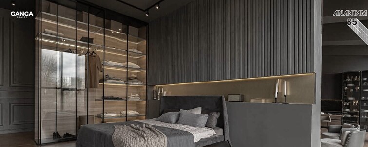 Ganga Anantam Apartment Interiors