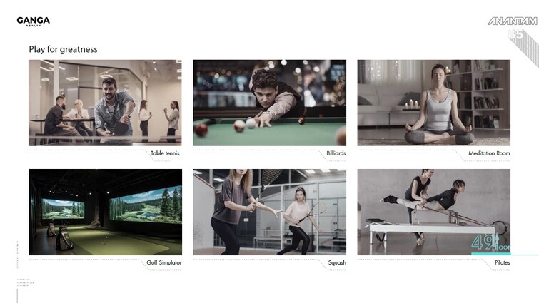 Ganga Anantam Sports facilities Image 3