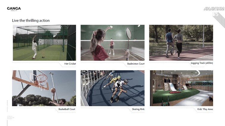 Ganga Anantam Sports facilities Image 4