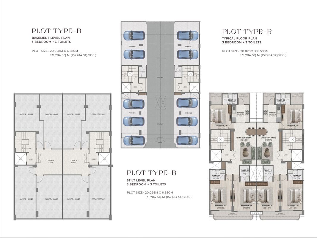 Ganga Green Valley Floor Plans 1