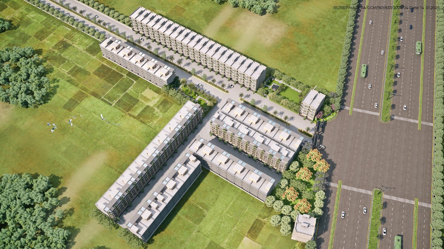 Ganga Green Valley Villa View 1