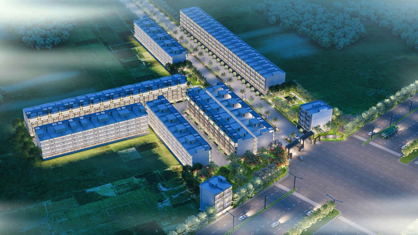 Ganga Green Valley Villa View 2