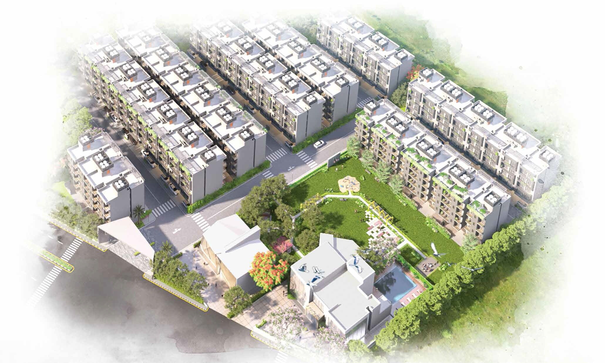 Ganga Kashi Residences Tower View