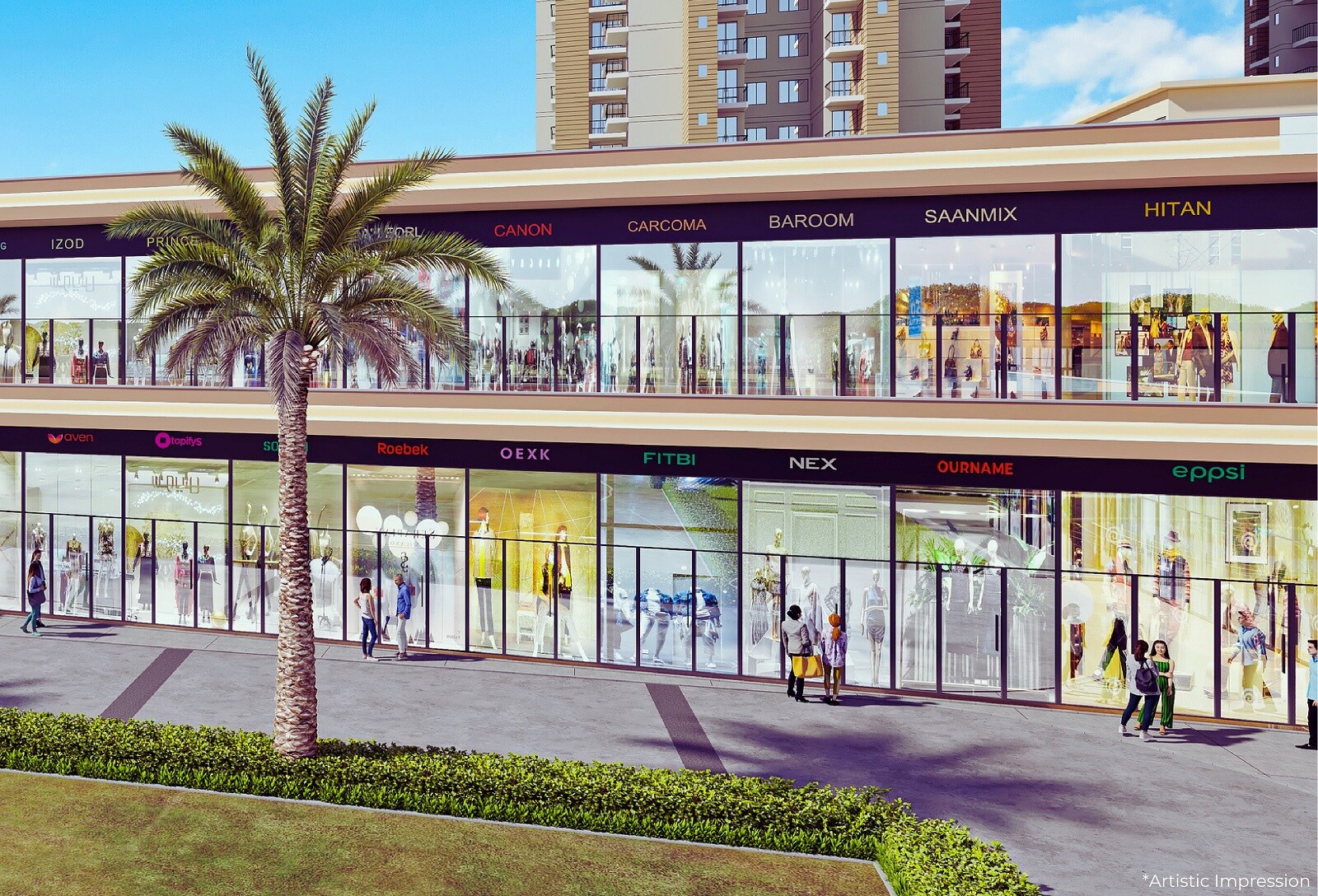 Ganga Tathastu 35 Commercial Exteriors 2