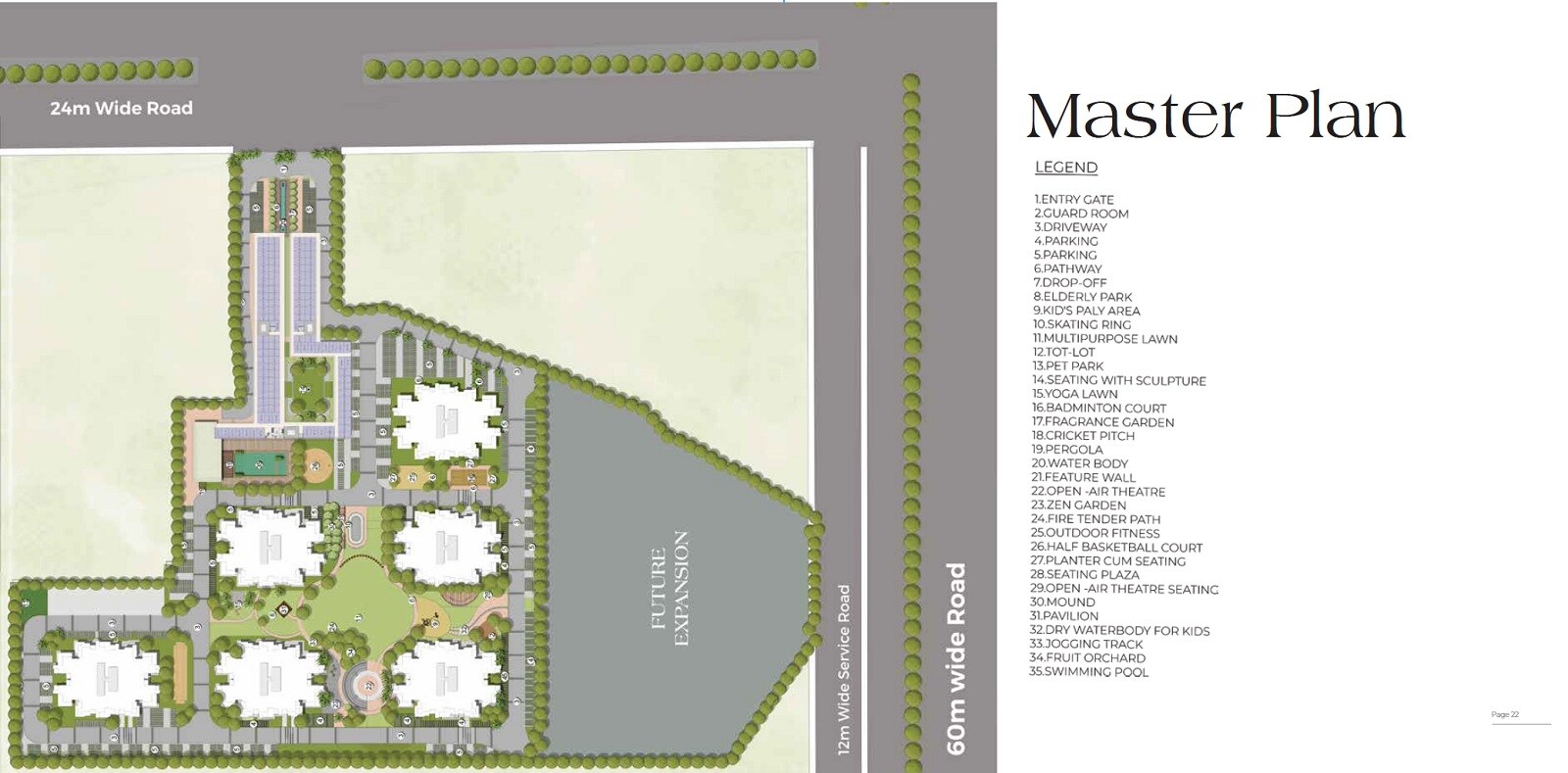 Ganga Tathastu 35 Master Plan Image