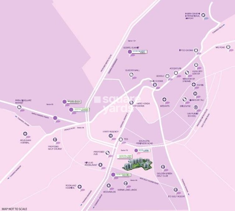 Godrej 101 Location Image