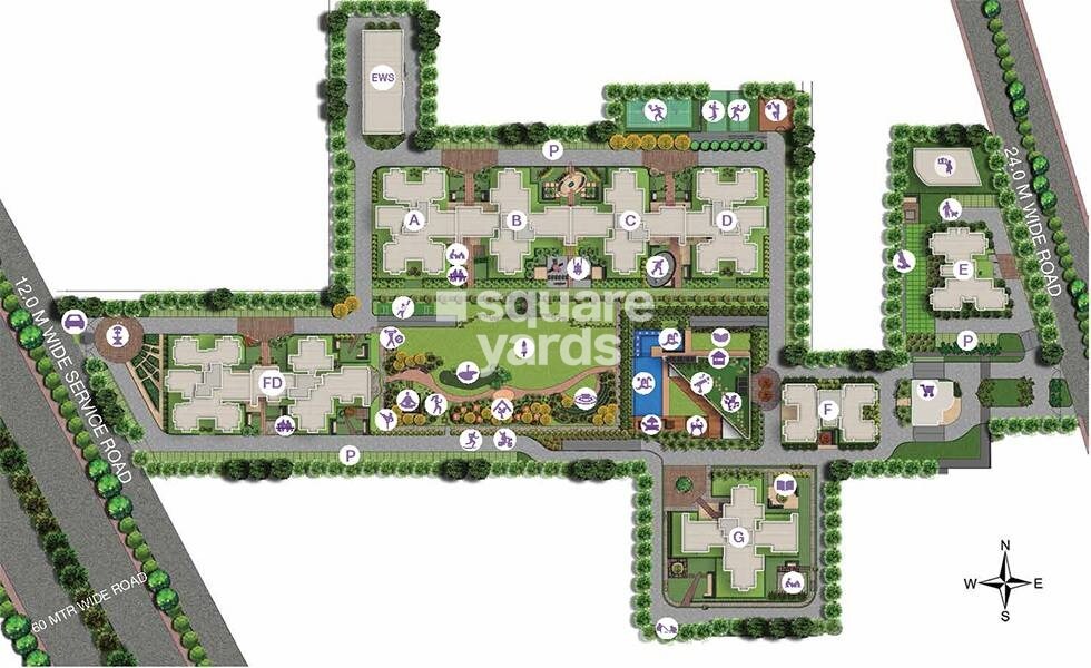 Godrej 101 Master Plan Image