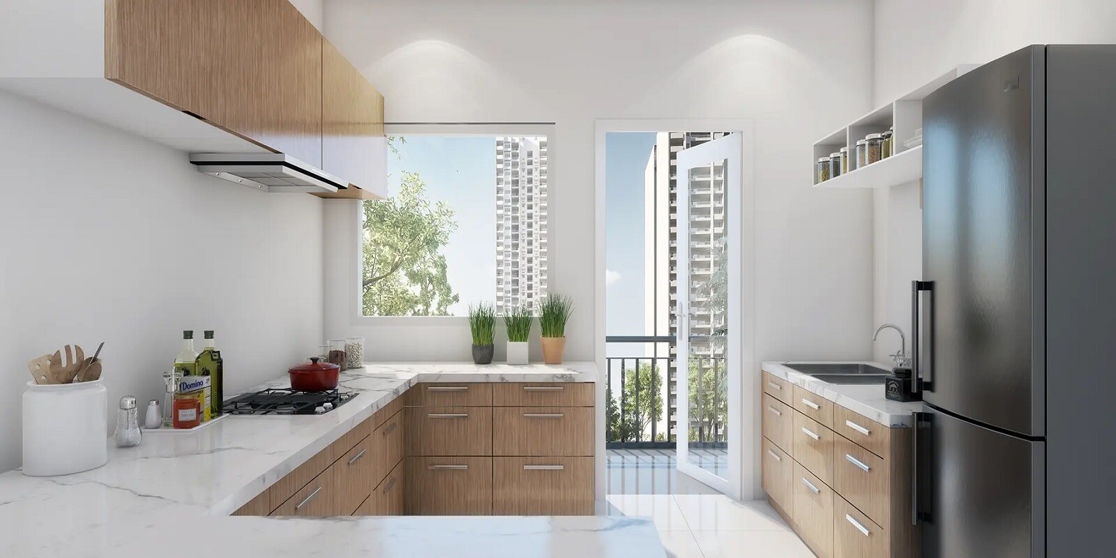 Godrej Air Sector 85 Apartment Interiors 4