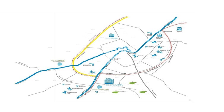 Godrej Aria Location Image