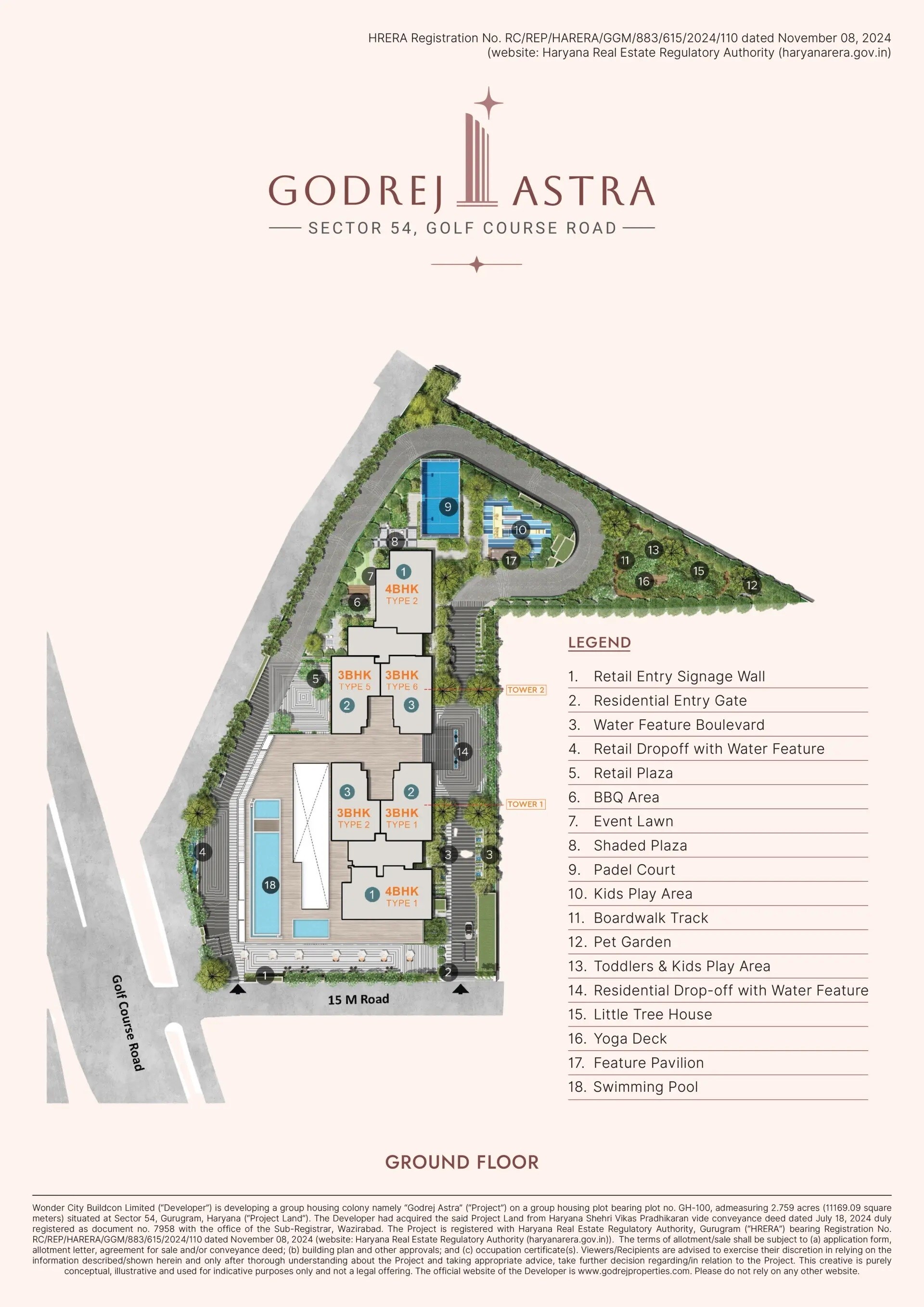 Godrej Astra Master Plan Image