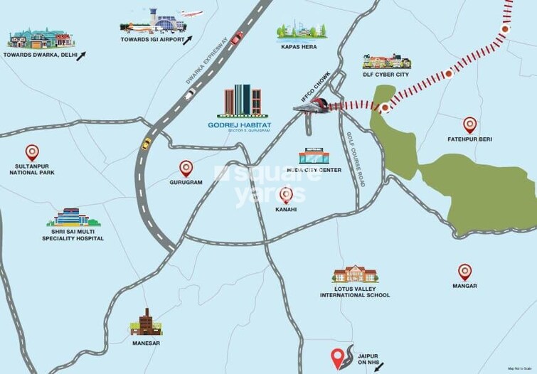 Godrej Habitat Location Image